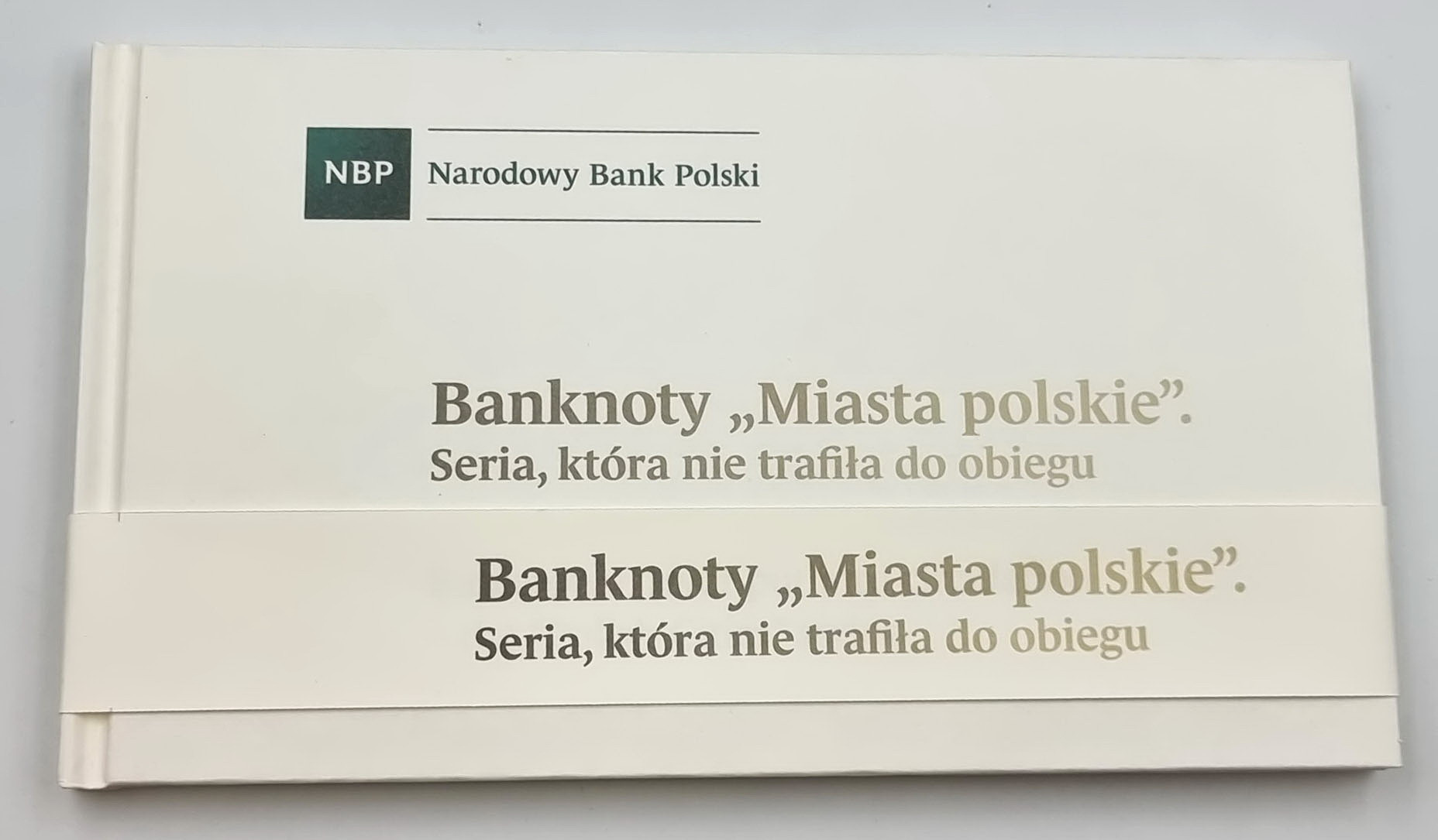 Album NBP banknoty Miasta Polskie, KOMPLET 9 sztuk